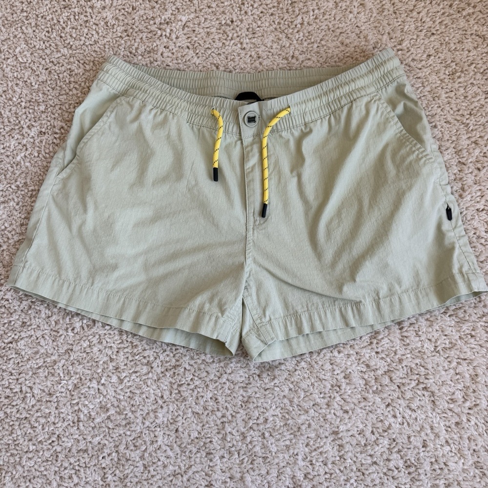 Cotopaxi Men's Medium Outdoor Hiking Shorts Elastic Waist Drawstring Green